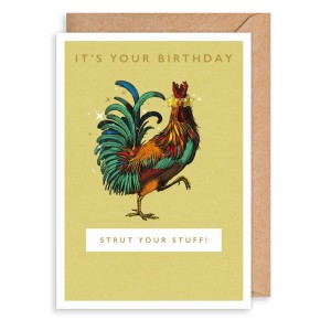 Поздравителна картичка за рожден ден - Похвали се и блести!